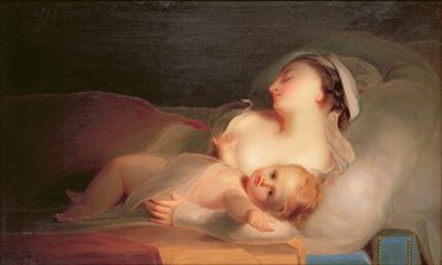 Anya és gyermeke alkotó: Thomas Sully