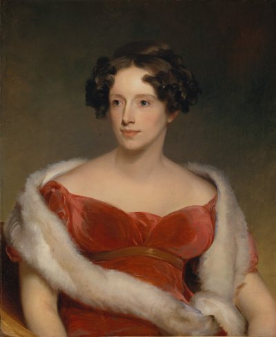 Mrs. John Biddle Eliza Falconer Bradish, 1818. alkotó: Thomas Sully