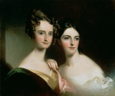 Ellen és Mary McIlvaine portréja alkotó: Thomas Sully