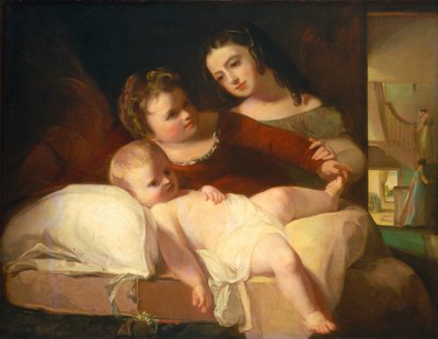 A Dávid-gyermekek, 1826. alkotó: Thomas Sully