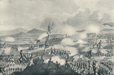 Nivelle-i csata, 1813. november 10., 1815. 1909. alkotó: Thomas Sutherland