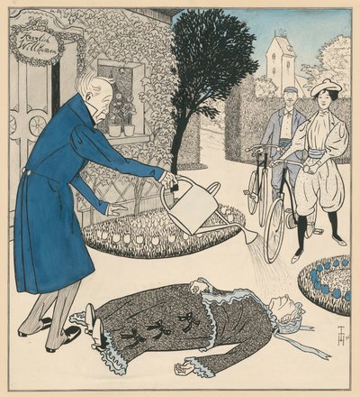 A modern nő, avagy látogatás az ifjú házasoknál alkotó: Thomas Theodor Heine