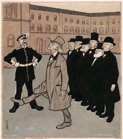 A tudomány szabadsága; Simplicissimus V/5 alkotó: Thomas Theodor Heine