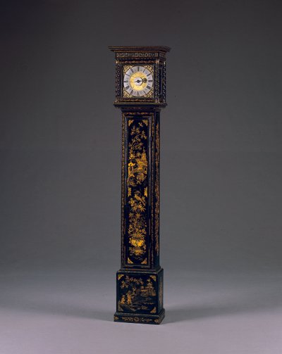 II. Károly harmincórás tokos óra, 1680 körül (vegyes technika) alkotó: Thomas Tompion
