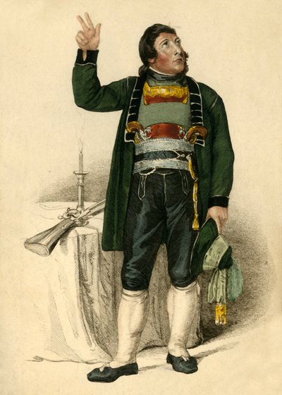 Schoenecher parancsnok, 1809. alkotó: Thomas Uwins