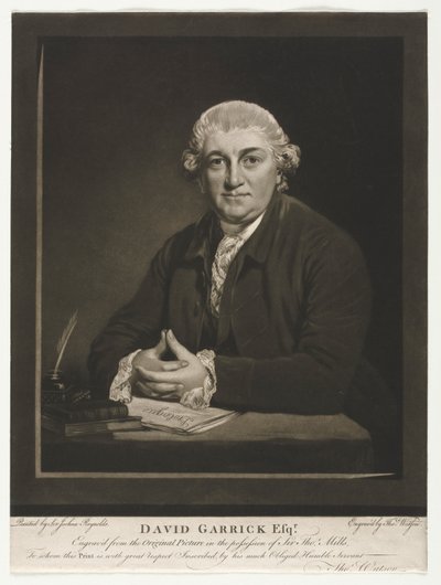 David Garrick, 1779. alkotó: Thomas Watson