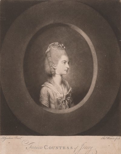 Frances Jersey grófnője alkotó: Thomas Watson