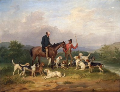 "John Lloyd 1771-1829 és George Thomas of Llandyssil", 1817 alkotó: Thomas Weaver