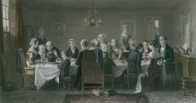 A karácsonyi puding alkotó: Thomas Webster