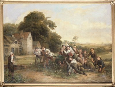 A futballmeccs alkotó: Thomas Webster