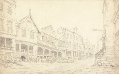 Watergate Street, Chester alkotó: Thomas Webster