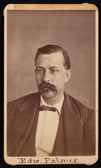 Edward Palmer portréja 1829-1911, 1900 előtt. alkotó: Thomas William Smillie