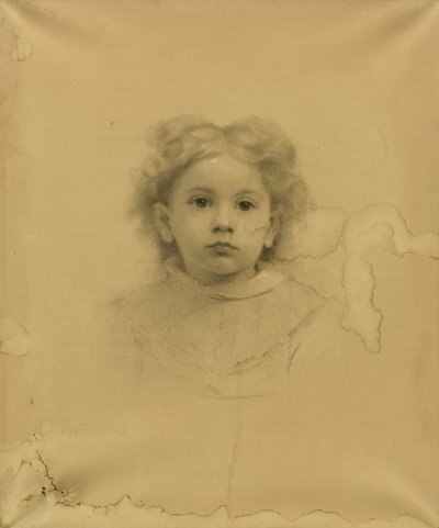 Ethel D. Puffer portréja alkotó: Thomas Wilmer Dewing
