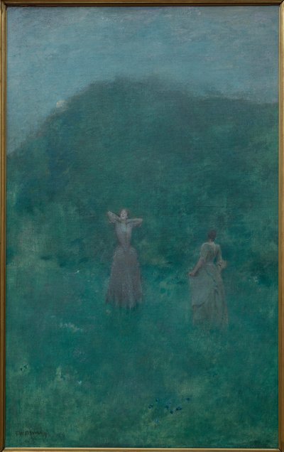 1893 nyarán alkotó: Thomas Wilmer Dewing