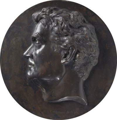 William Charles Wentworth (1790-1872) 1854 (bronz) alkotó: Thomas Woolner