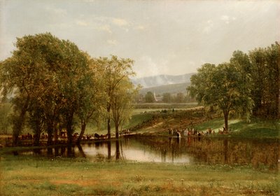 A keresztség alkotó: Thomas Worthington Whittredge