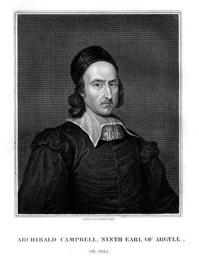 Archibald Campbell, Argyll 9. grófja, államférfi, 1828. alkotó: Thomas Wright