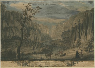 Dovedale – Nyolc kilátás: metszet, nd [?1743] alkotó: Thomas of Derby Smith