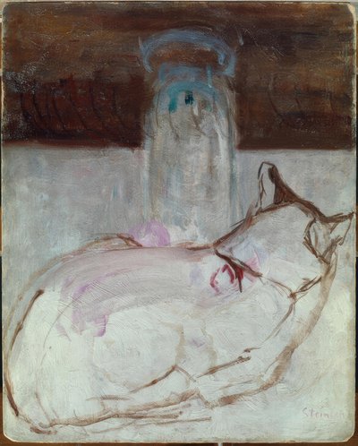 Die zwei Katzen von Théophile-Alexandre Steinlen