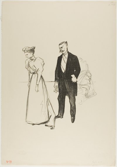 Végre egyedül! alkotó: Théophile Alexandre Pierre Steinlen