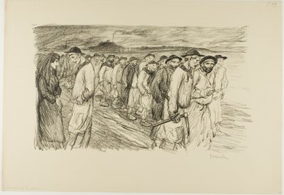 Kijövünk a bányából alkotó: Théophile Alexandre Pierre Steinlen