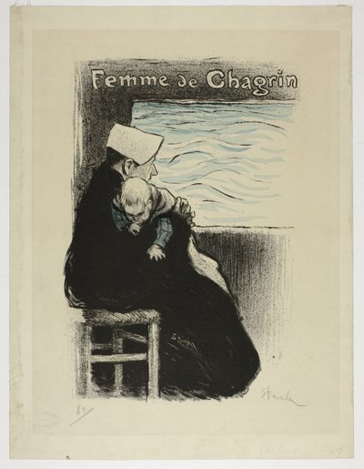 A bánat asszonya alkotó: Théophile Alexandre Pierre Steinlen