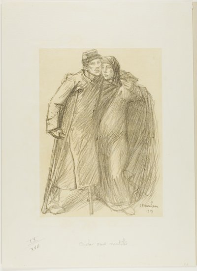A sebesültek segítése alkotó: Théophile Alexandre Pierre Steinlen