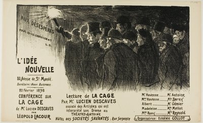 Az új ötlet alkotó: Théophile Alexandre Pierre Steinlen