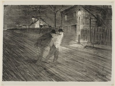 Rue Caulincourt alkotó: Théophile Alexandre Pierre Steinlen