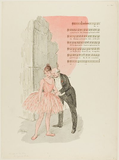 Léda és a hattyú alkotó: Théophile Alexandre Pierre Steinlen