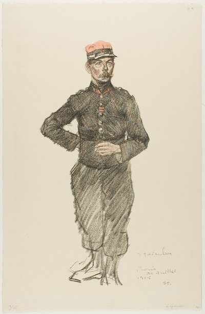 Légiósok alkotó: Théophile Alexandre Pierre Steinlen