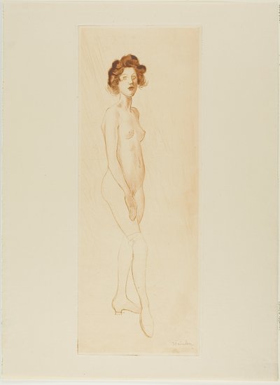 Álló modell alkotó: Théophile Alexandre Pierre Steinlen