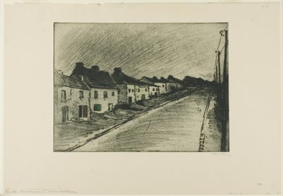 Út egy falun keresztül alkotó: Théophile Alexandre Pierre Steinlen