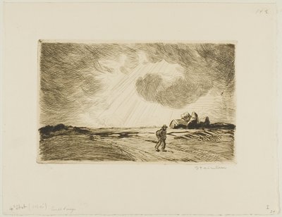 Viharos időjárás alkotó: Théophile Alexandre Pierre Steinlen