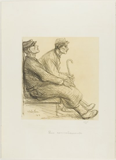 A lábadozók, második lemez az Actualitésből alkotó: Théophile Alexandre Pierre Steinlen