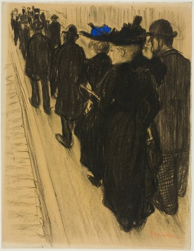 A kíséret alkotó: Théophile Alexandre Pierre Steinlen