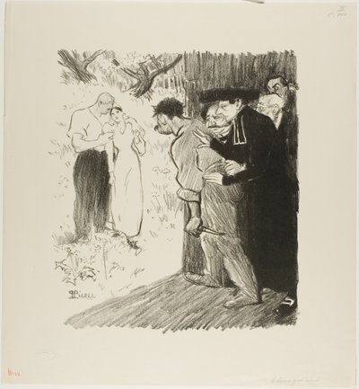 Az utolsó rajtaütés alkotó: Théophile Alexandre Pierre Steinlen