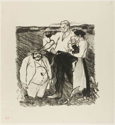 Holnap! alkotó: Théophile Alexandre Pierre Steinlen