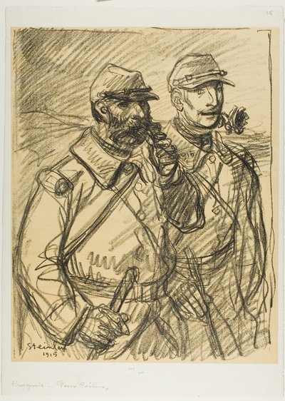Két katona alkotó: Théophile Alexandre Pierre Steinlen