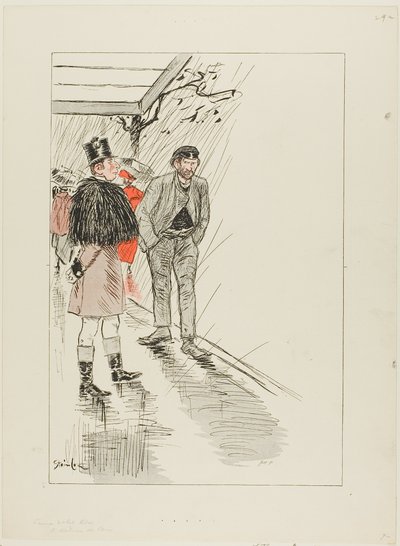 Párizsi csavargó alkotó: Théophile Alexandre Pierre Steinlen