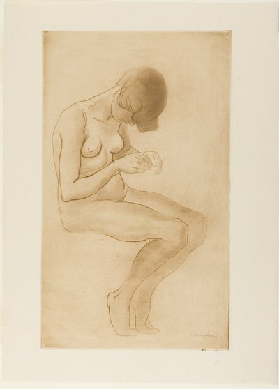 Nő rögzítése körmei alkotó: Théophile Alexandre Pierre Steinlen