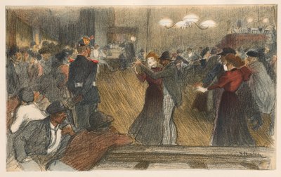 Ball the Barrier alkotó: Théophile Alexandre Steinlen
