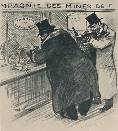 Az opportunista többség, 1919 alkotó: Théophile Alexandre Steinlen