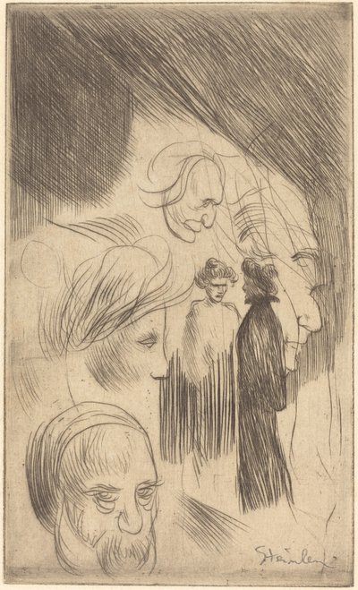 Vázlatlemez alkotó: Théophile Alexandre Steinlen