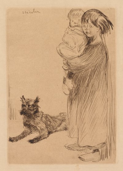 A nagy nővér (La Grande Soeur) alkotó: Théophile Alexandre Steinlen