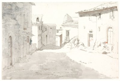 Gadeparti. Civitella alkotó: Thorald Læssøe