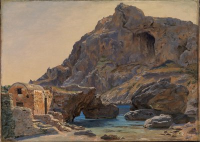 Marina Piccola kilátása, Capri: Délutáni fény alkotó: Thorald Læssøe