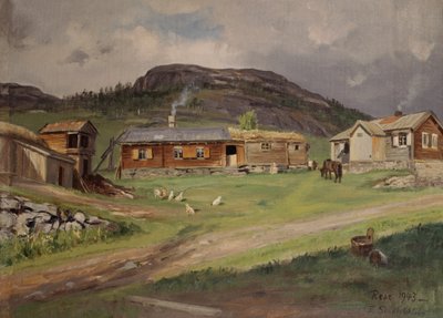 A Rese farm, Hemsedal alkotó: Thoralv Sundt-Ohlsen