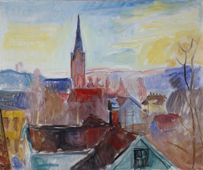 Templomtorony, Lillehammer alkotó: Thorvald Erichsen