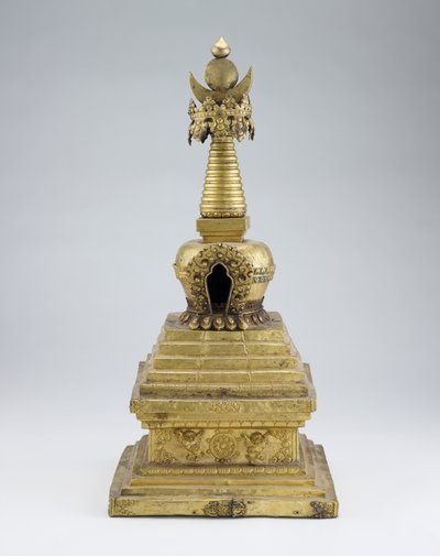 Sztupa, 17. század vége-18. század eleje alkotó: Tibetan School